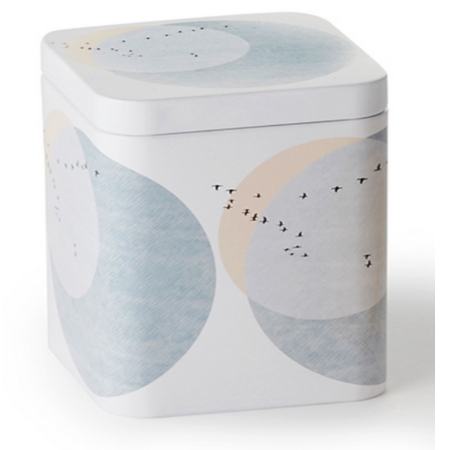 The Birdies 3.5oz. Square Tin-Blue