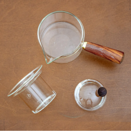 Glass Kyusu Side Handle 17oz Tea Pot by Urban Tokyo