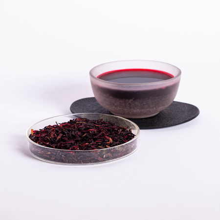 Hibiscus Petals, Cut & Sifted, Organic