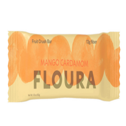 Mango Cardamom Prebiotic Bar by Floura & Co.