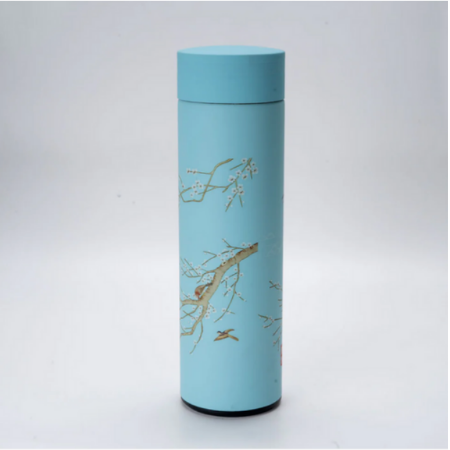 17oz Vacuum Insulated Stainless Steel Thermos Flask Plum Blossom by Urban Tokyo