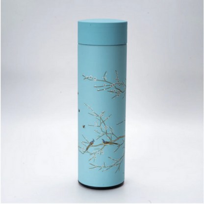 17oz Vacuum Insulated Stainless Steel Thermos Flask Plum Blossom by Urban Tokyo